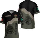 Artparel Custom Mexico Soccer Jersey Mexican Flag Jerseys Sports Shirt Mexico Soccer Shirts for Men Mexico Eagle Flag Jersey